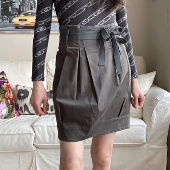 Aritzia Wilfred Linen Paperbag Skirt XS - Picture 1 of 7